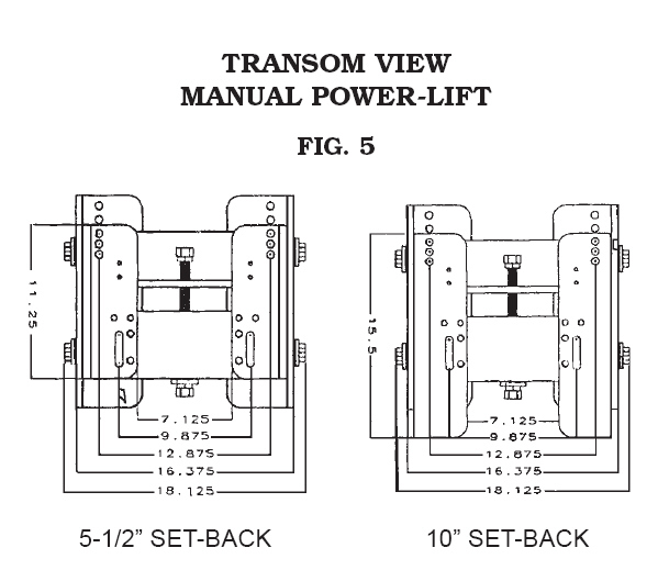 CMC Manual Jack Plate Stainless Steel - 65212-ProBoatParts.com