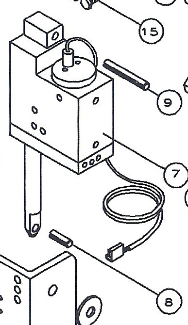 #07 CMC Hydraulic Actuator 7050