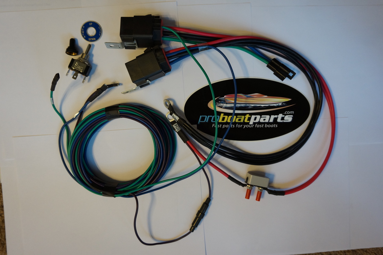 #24 CMC Complete Jack Plate Wiring Harness 7014G-7123-7124-6032 Free Shipping