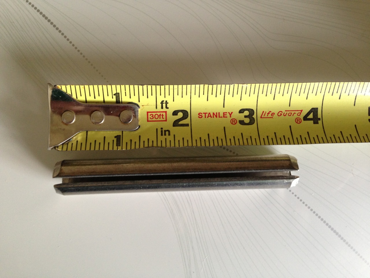 #17 PT-130 spring pin for mounting 7050 hydraulic actuator CMC-6009